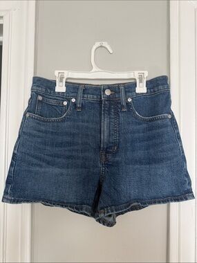 Madewell Dark Blue Denim Jean Shorts